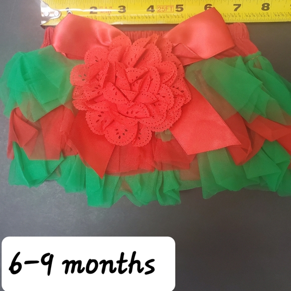 Baby Christmas Bloomers Set🎄 NEW! - Picture 4 of 6